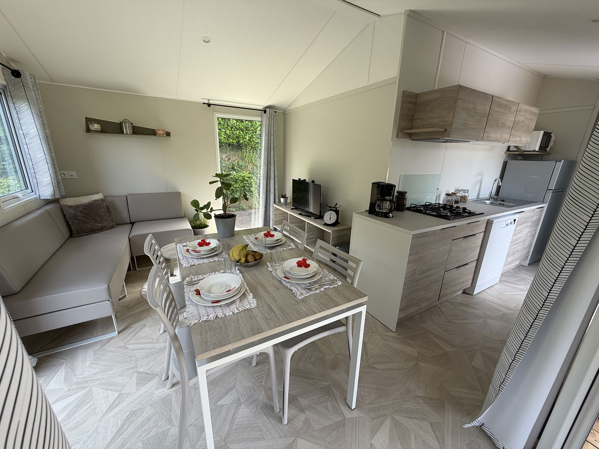 Extérieur mobile-home Bergame