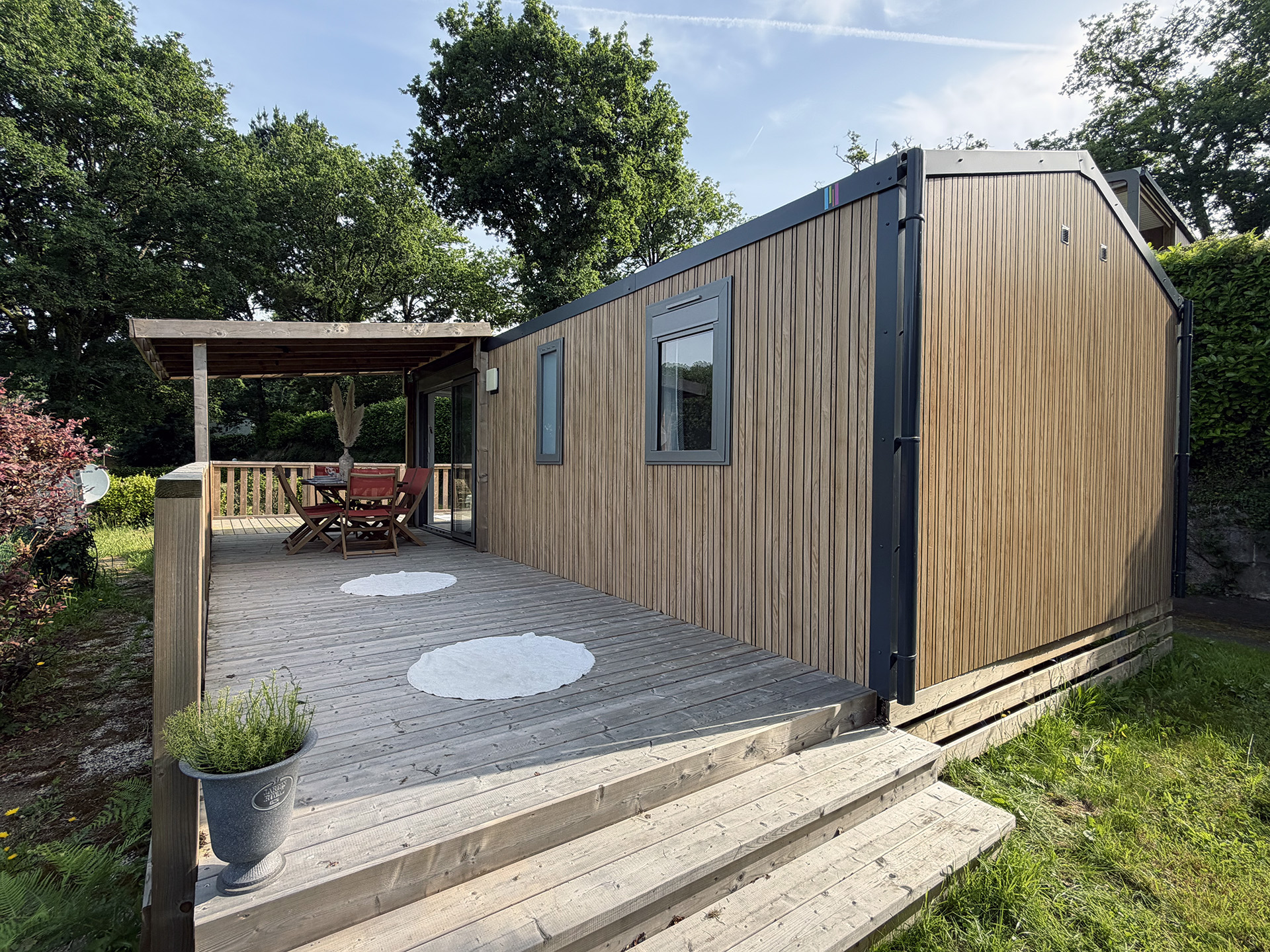 Extérieur mobile-home Bergame