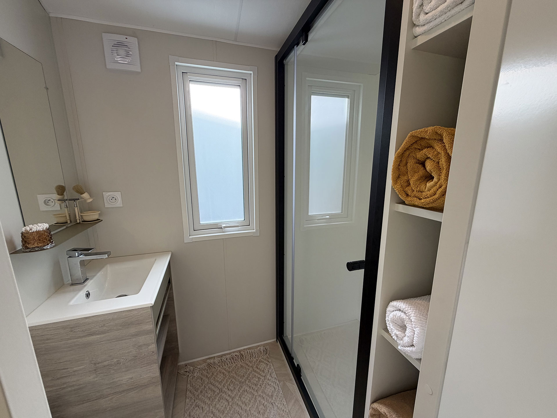Extérieur mobile-home Bergame