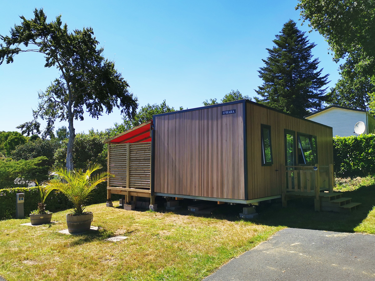 Extérieur mobile-home COTE JARDIN