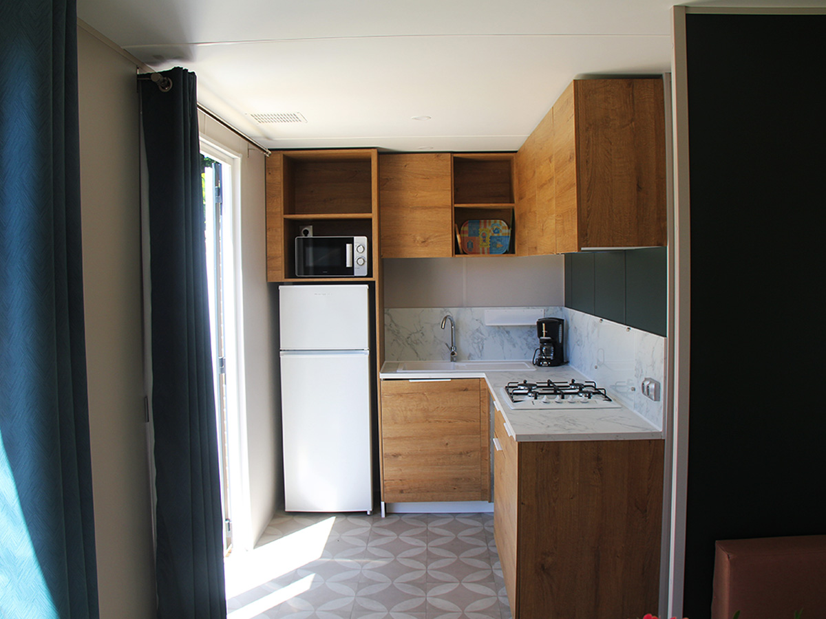 Extérieur mobile-home COTE JARDIN