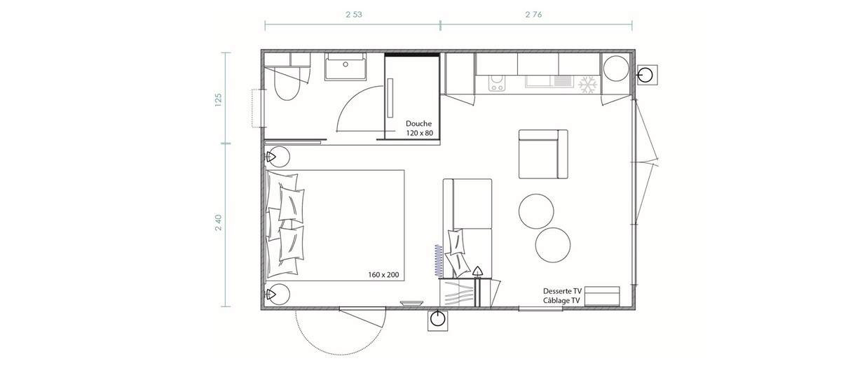 Plan mobile-home Keywest