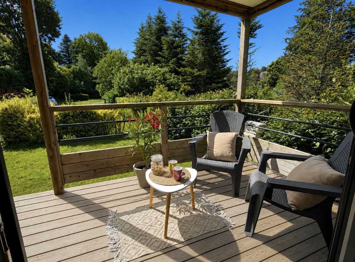 Terrasse Mobile-home Living