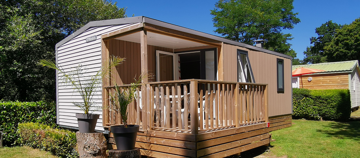 Extérieur mobile-home Rhodo