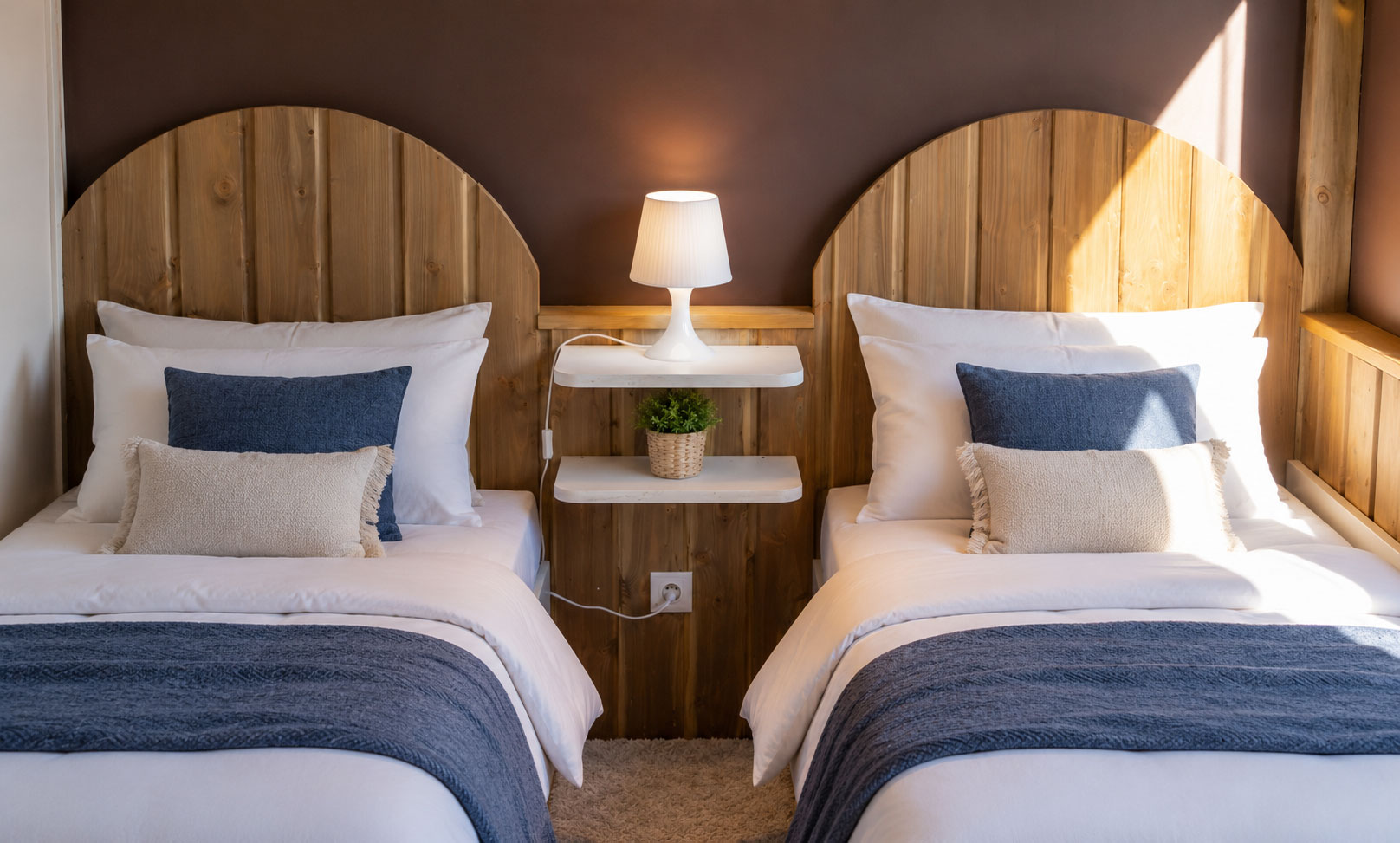 Intérieur Tente en bois