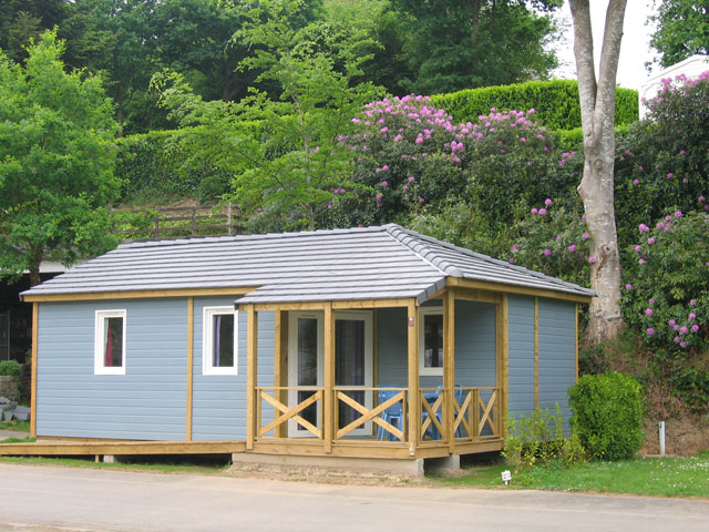 Location mobile home à l'année dans un camping